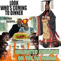 look who's coming to dinner unlimited genocide on the test world