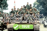 this post was fact checked by real vietnamese patriots true