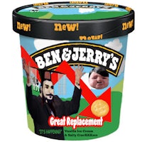 ben and jerry's great replacement ice cream