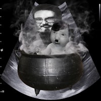 an image of a pot with a baby in it