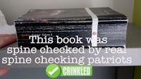 this book was spine checked by real spine checking patriots