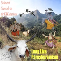 a poster with a cow and a cow with the words long live parasaurism