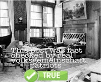 a black and white photo of a room with a quote that says the best was fact checked by real volkswagen